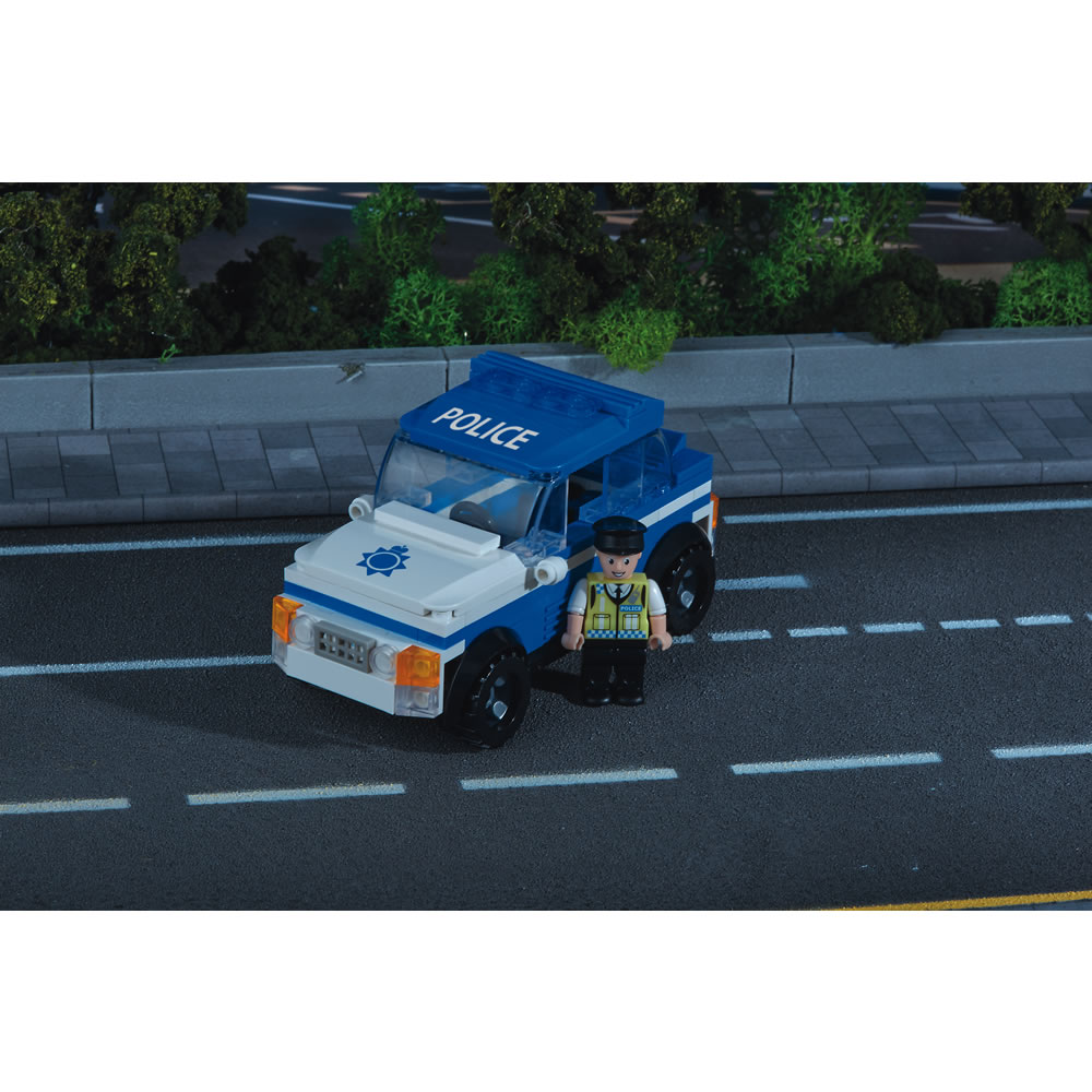 Wilko Blox Police Car Small Set Image 3