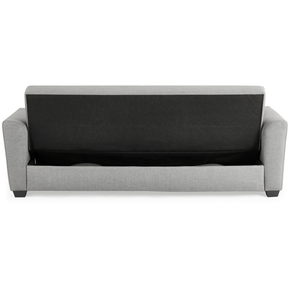 Home Detail Fallon Small Double Sleeper Grey Sofa Bed with Storage Image 5