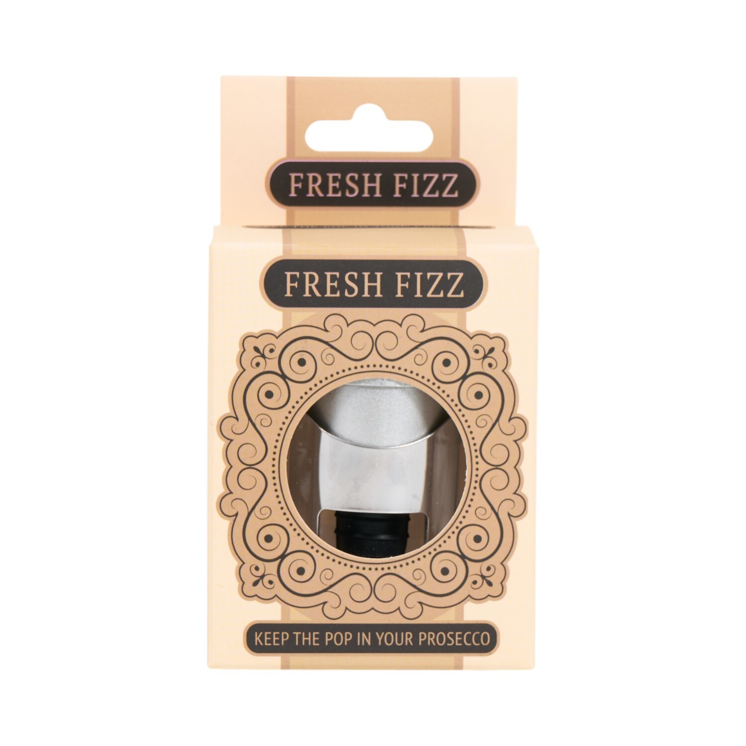 Fizz Fresh Bottle Stopper Silver Image 1