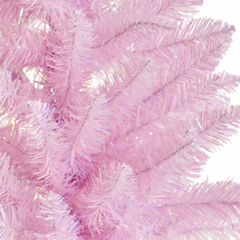 Wilko 4ft Pink Artificial Christmas Tree   Image 2