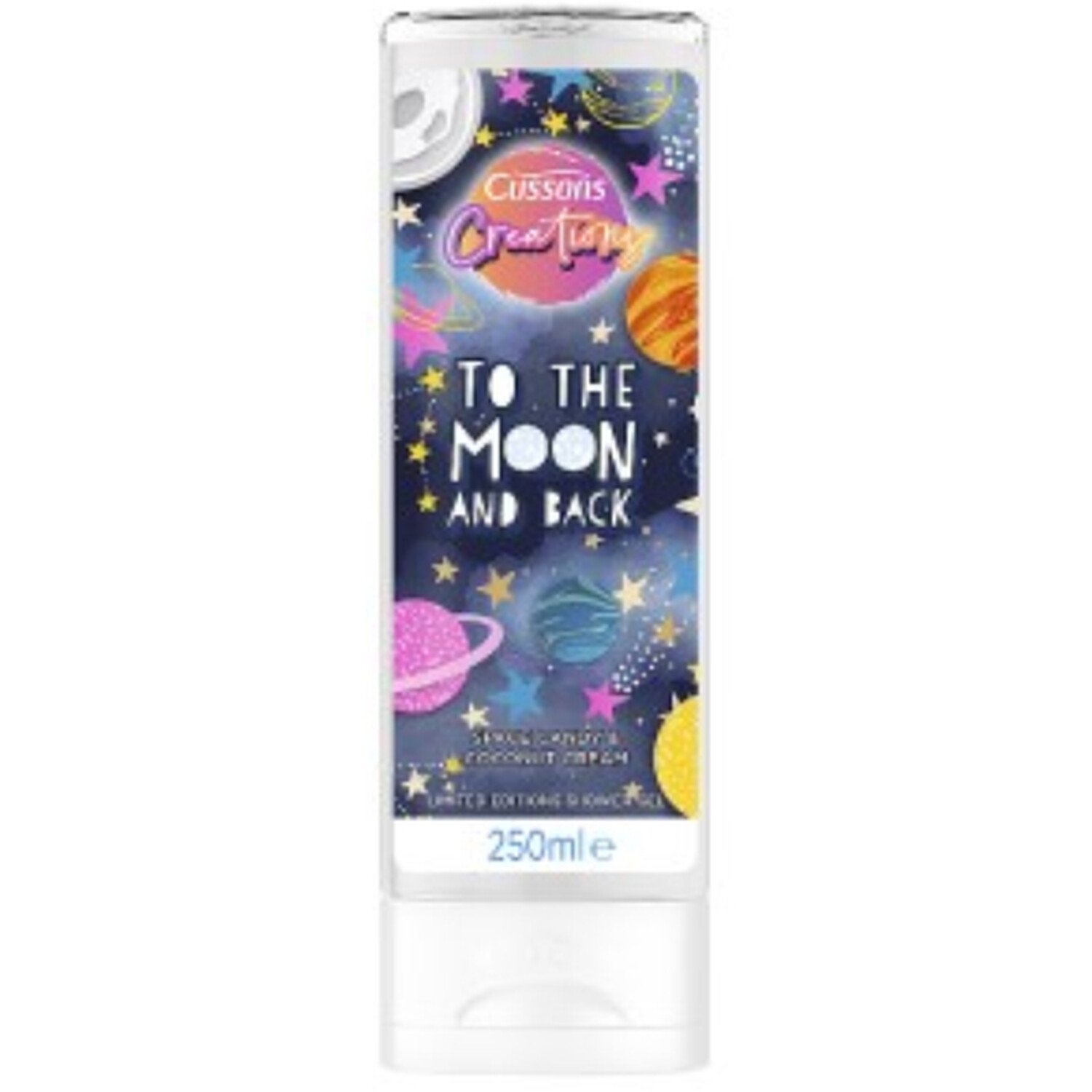 Cussons Creations To the Moon and Back White Shower Gel 250ml Image