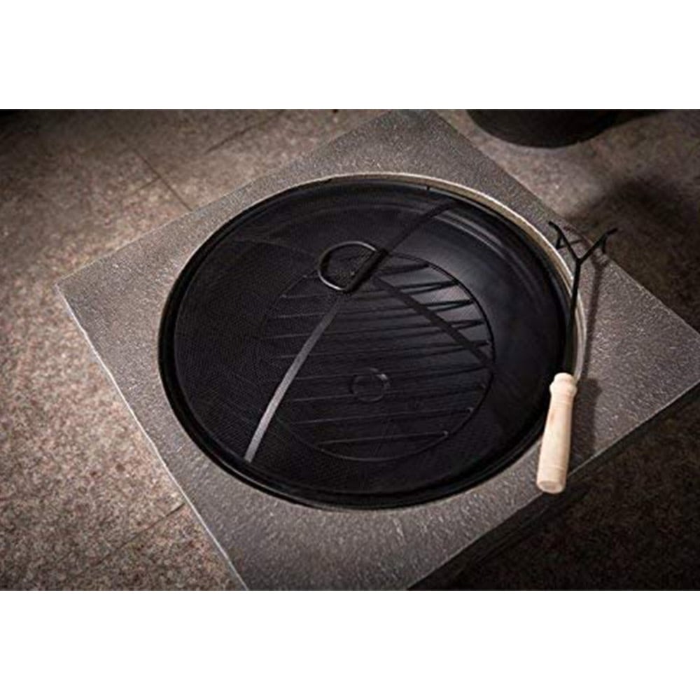 Callow Premium Wood Burning Stone Fire Pit Image 3