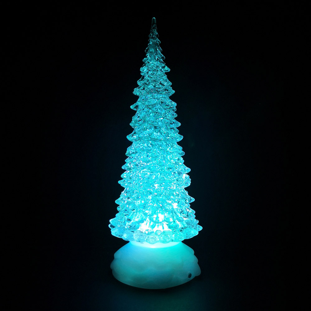 Samuel Alexander Colour Changing Tree LED Christmas Water Spinner 27cm Image 7