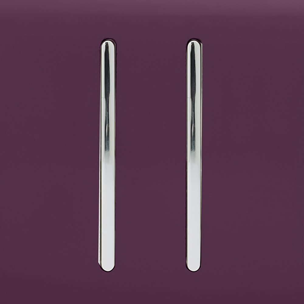 Trendi Switch 4 Gang 10amp 1 or 2 Way Plum Purple Light Switch Image 2