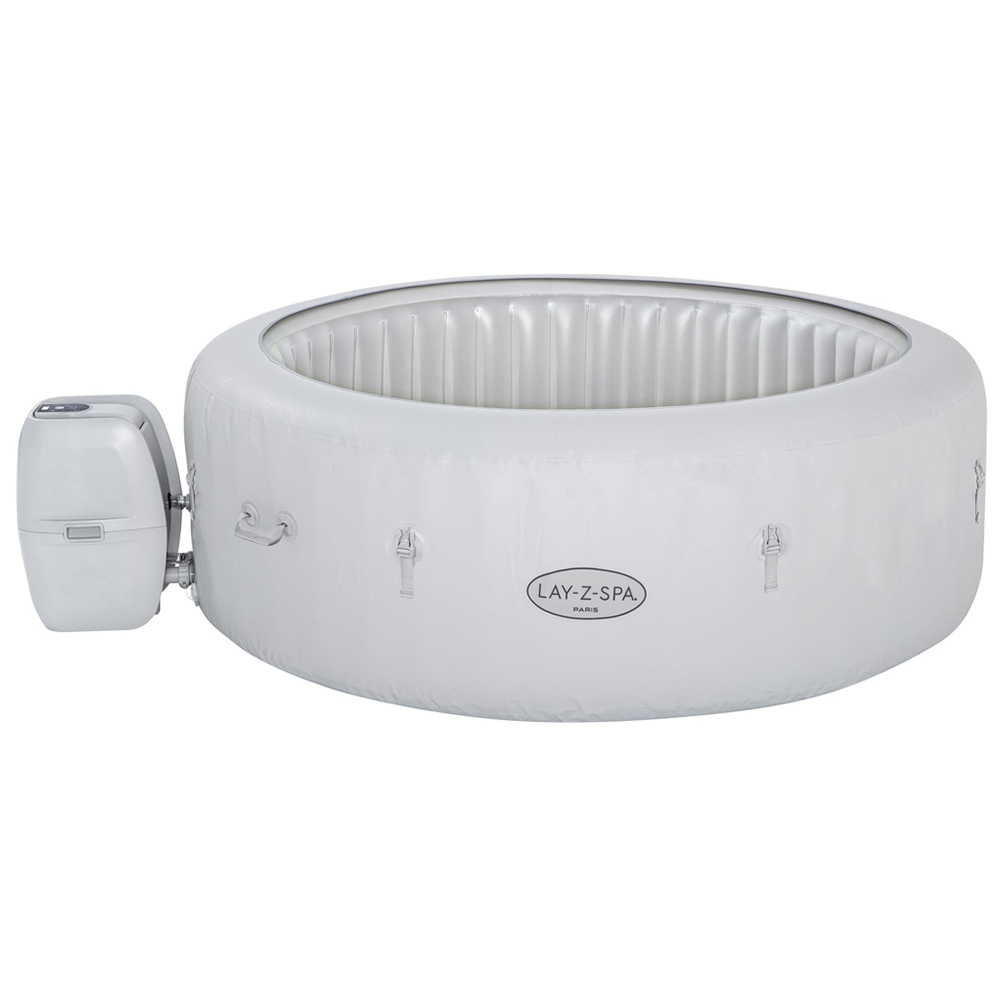 Lay-Z-Spa Paris 6 Person Inflatable Hot Tub 66 x 196cm Image 4