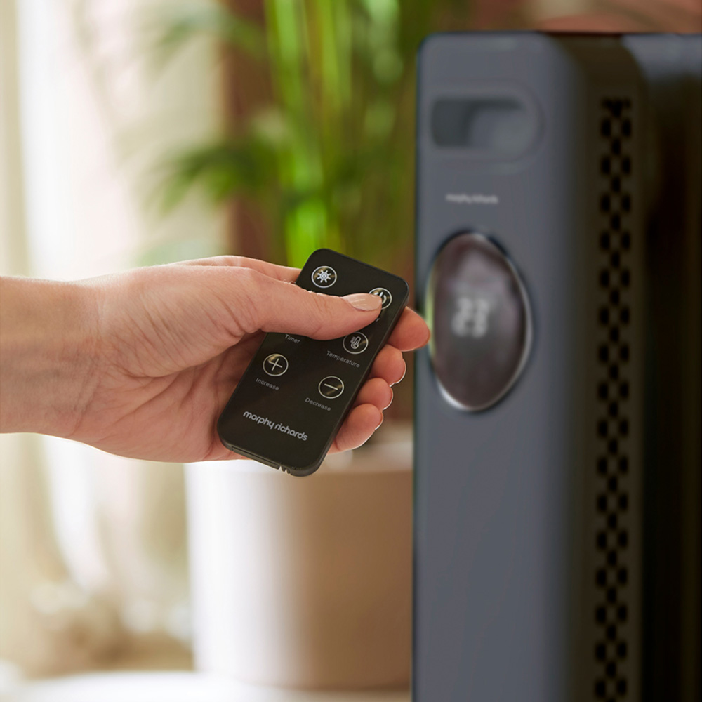 Morphy Richards Grey Digital Oil Filled Radiator 1500W Image 6