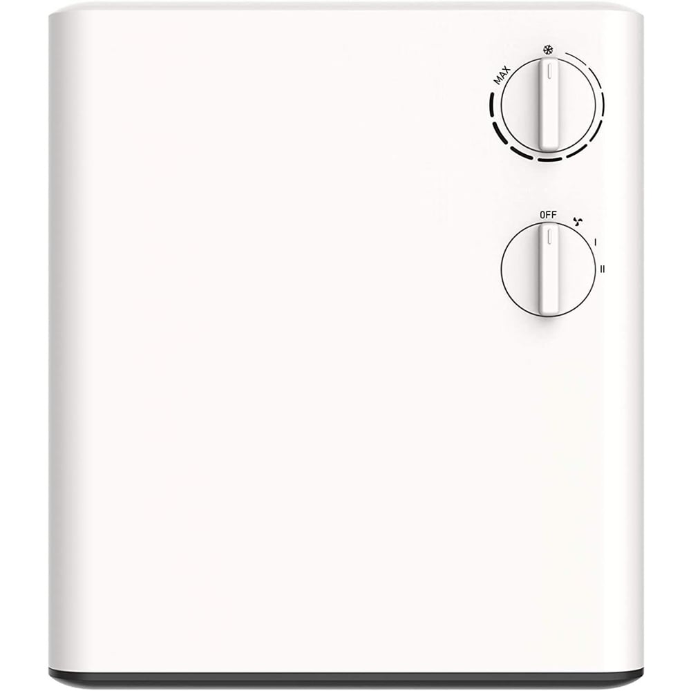 Mylek White Electric Flat Fan Heater 1800W Image 3