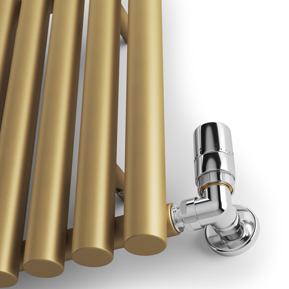 Terma Rolo Room 2015 BTU Brass Radiator 500 x 865mm Image 5