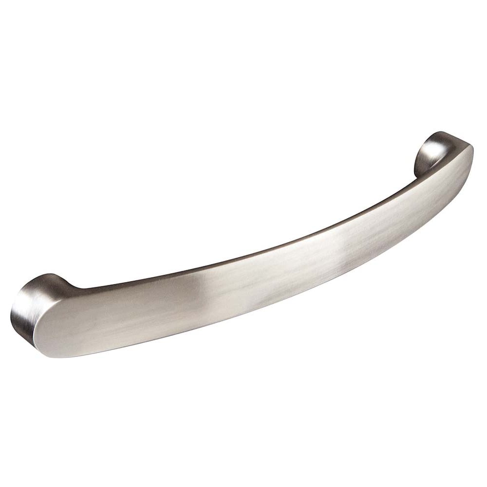 Round End Bar Brushed Steel Handle 180mm Image