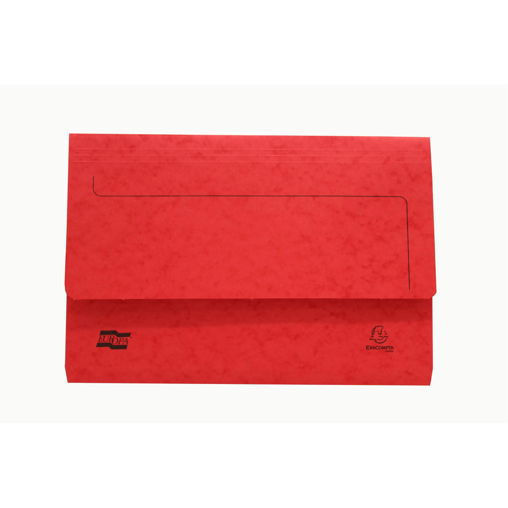 Exacompta Europa 265gsm Assorted Colour Document Wallet 25 Pack Image 2