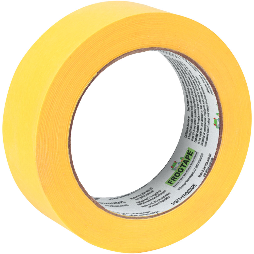 Frog tape 36mm Yellow Delicate Surface Painters Tape Image 1