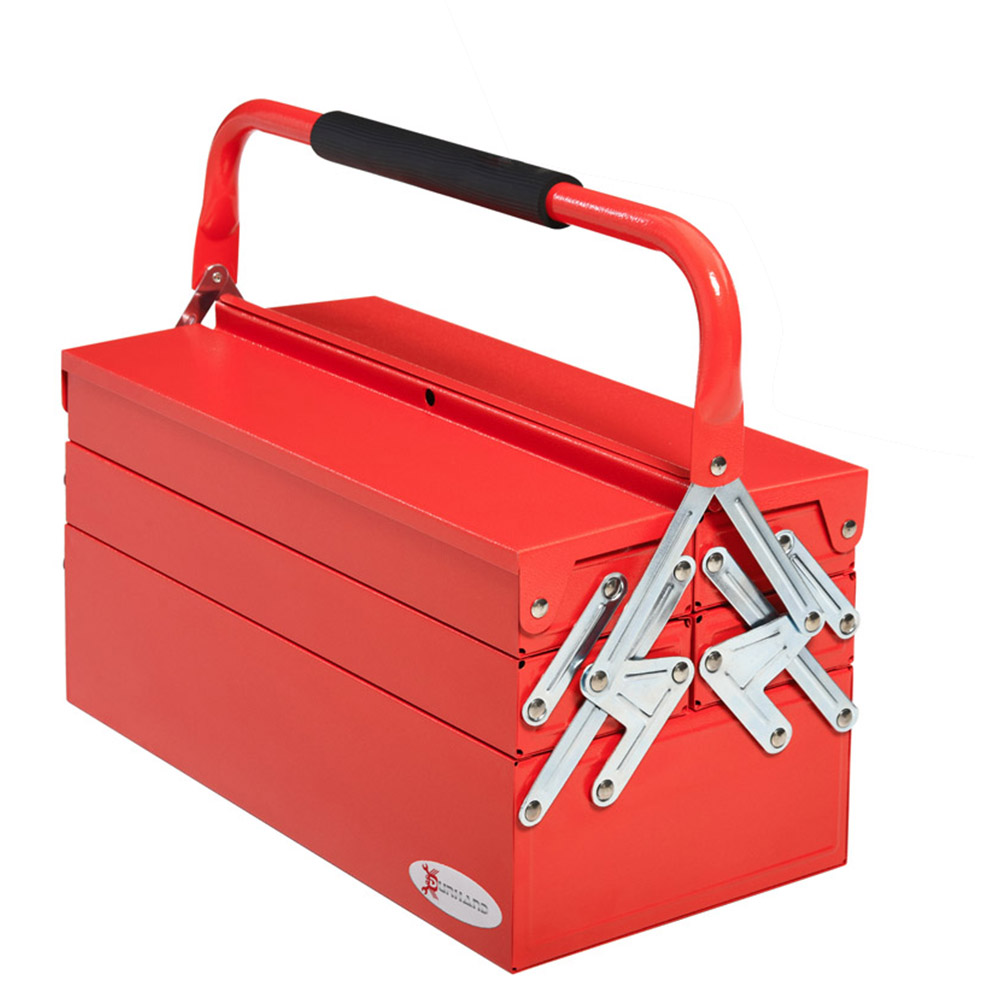 DURHAND 5 Tray Steel Tool Box Image 4