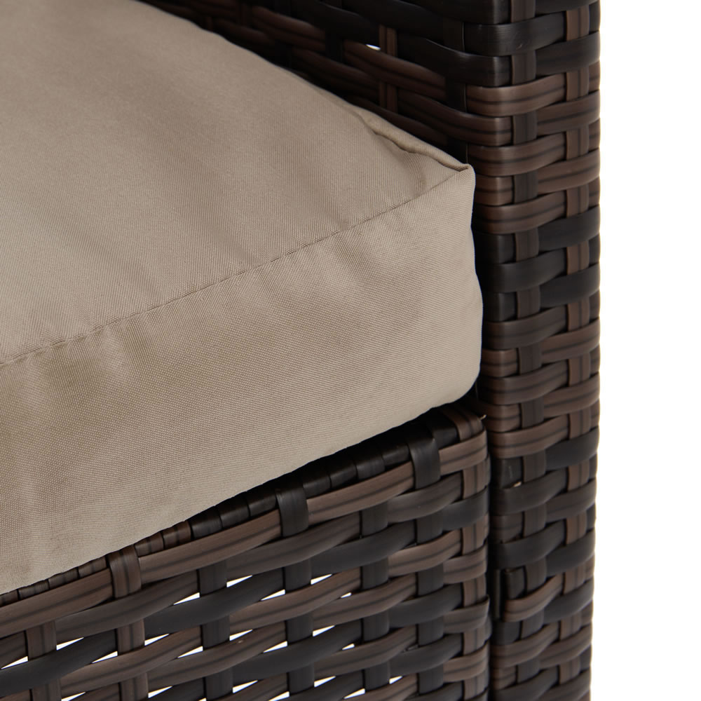 Wilko Palma Rattan Effect Garden Corner Dining Set Wilko