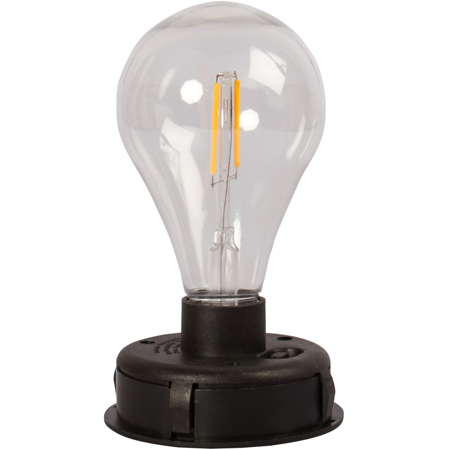 Solar Metal Cage Lantern - Black Image 5