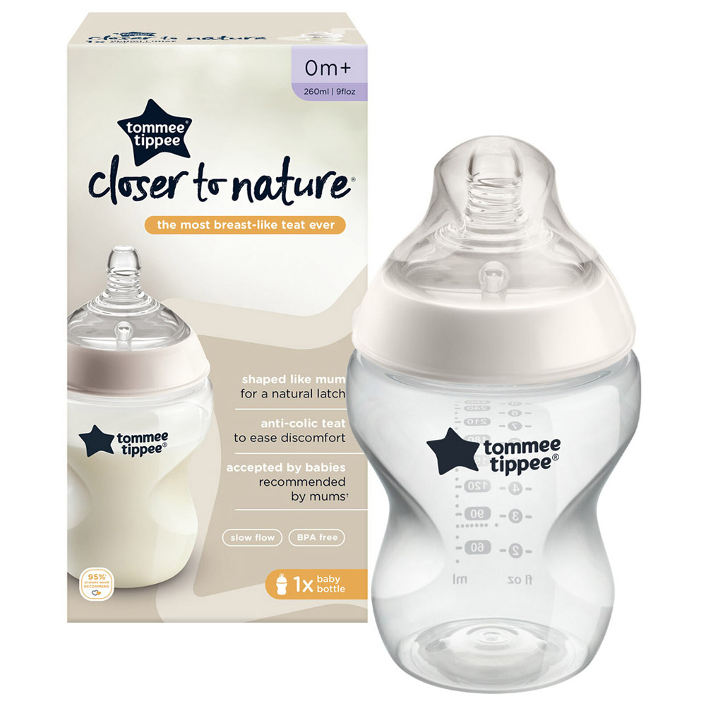 Tommee Tippee Closer to Nature Bottle 260ml Image 1
