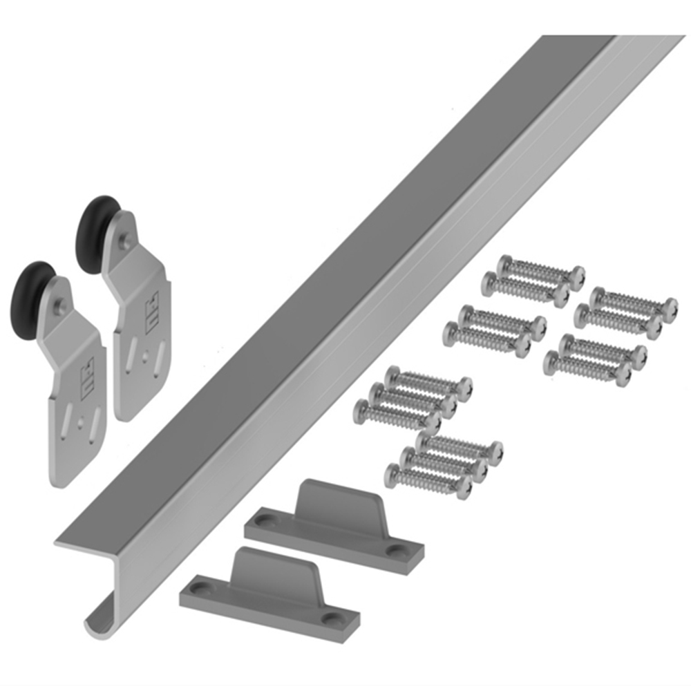 Coburn Single 60 Single Door Sliding Cupboard Track Fixing Kit 900mm Image 1