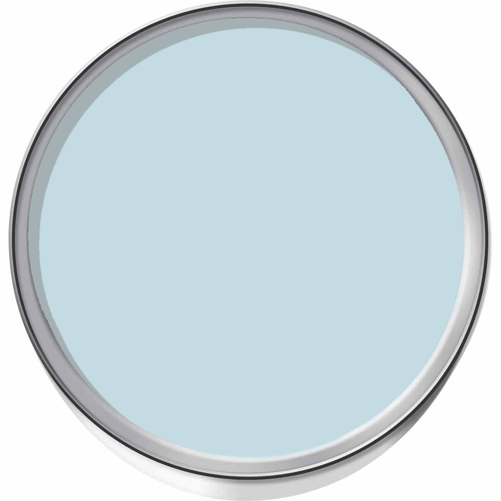 Dulux Heritage Walls and Ceilings Copenhagen Blue Velvet Matt Emulsion Paint 1L Image 3
