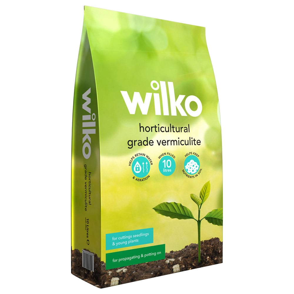 Wilko Horticulture Grade Vermiculite Compost 10L Wilko