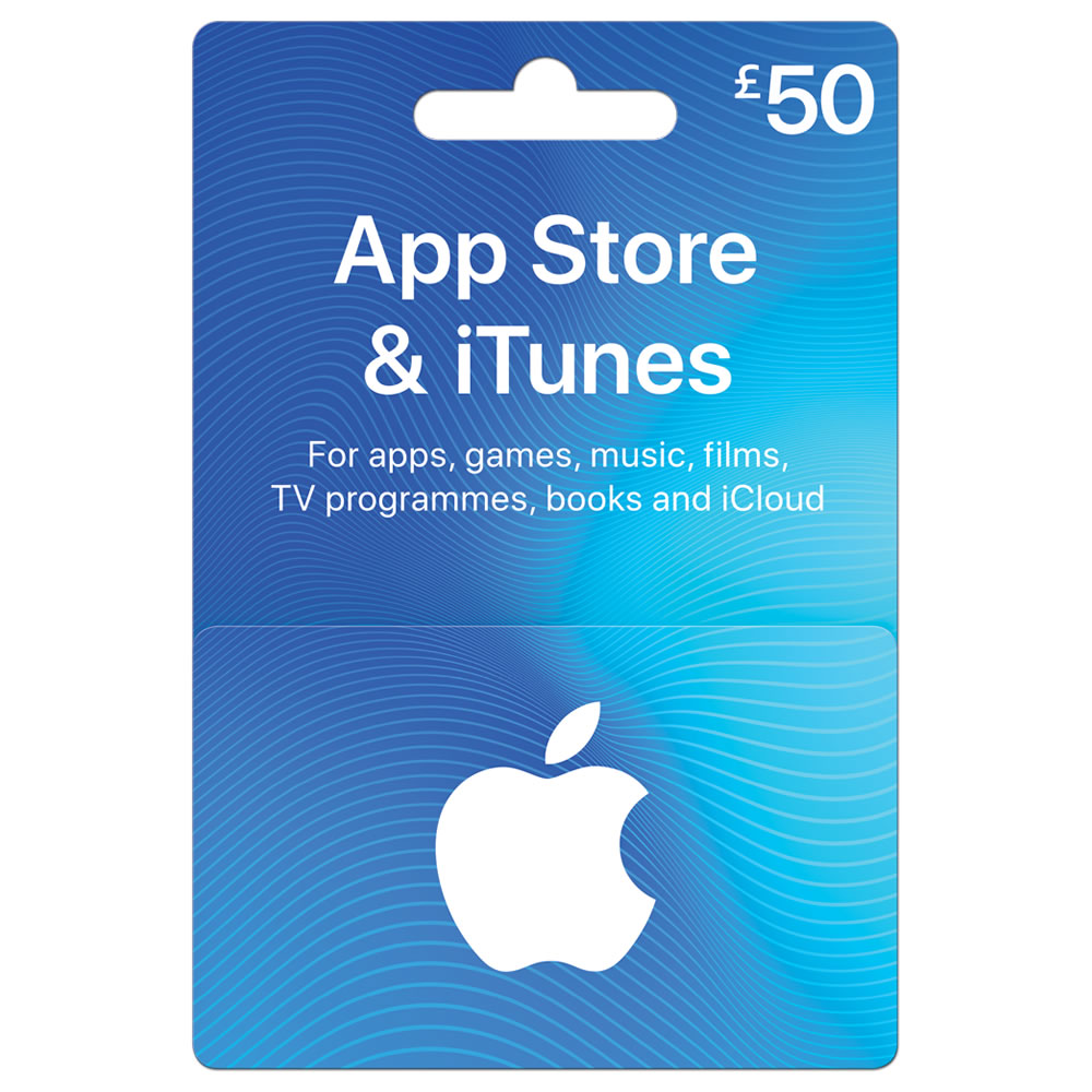 iTunes �50 Gift Card Image