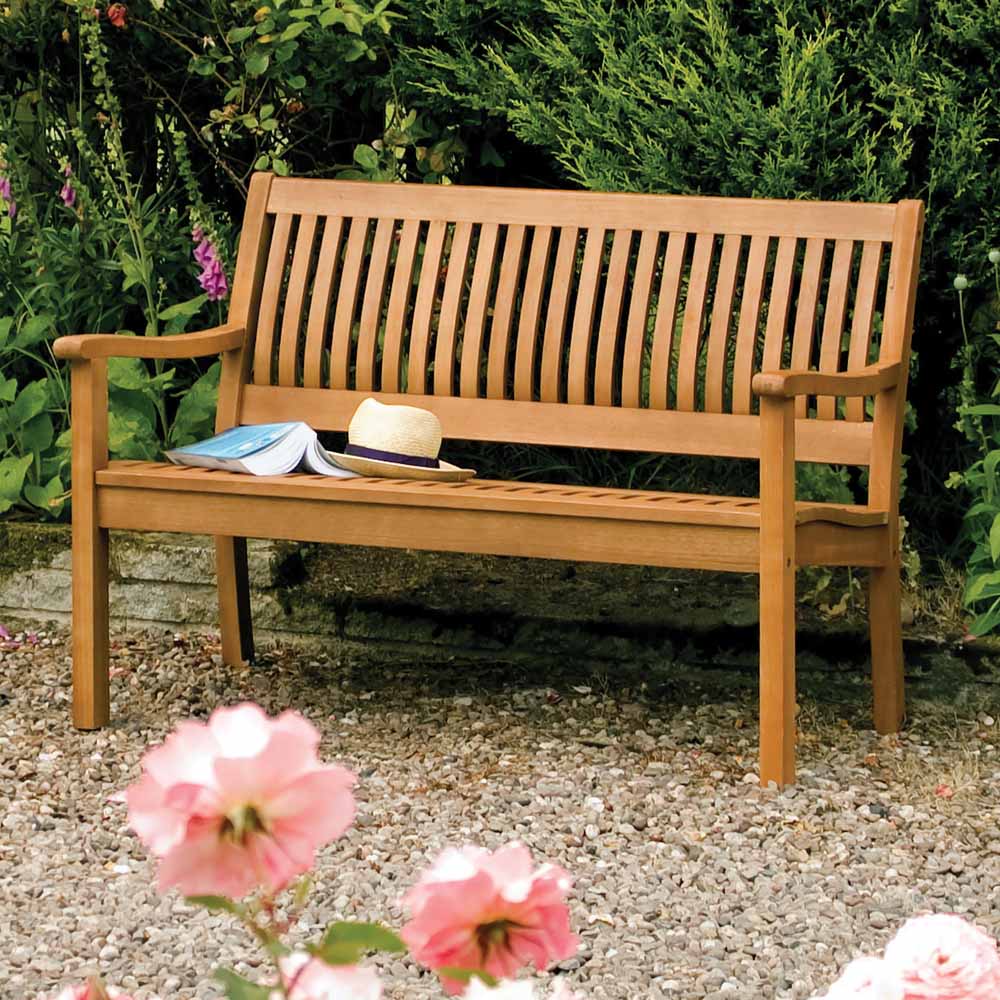 Rowlinson Willington Hardwood Bench Image 1