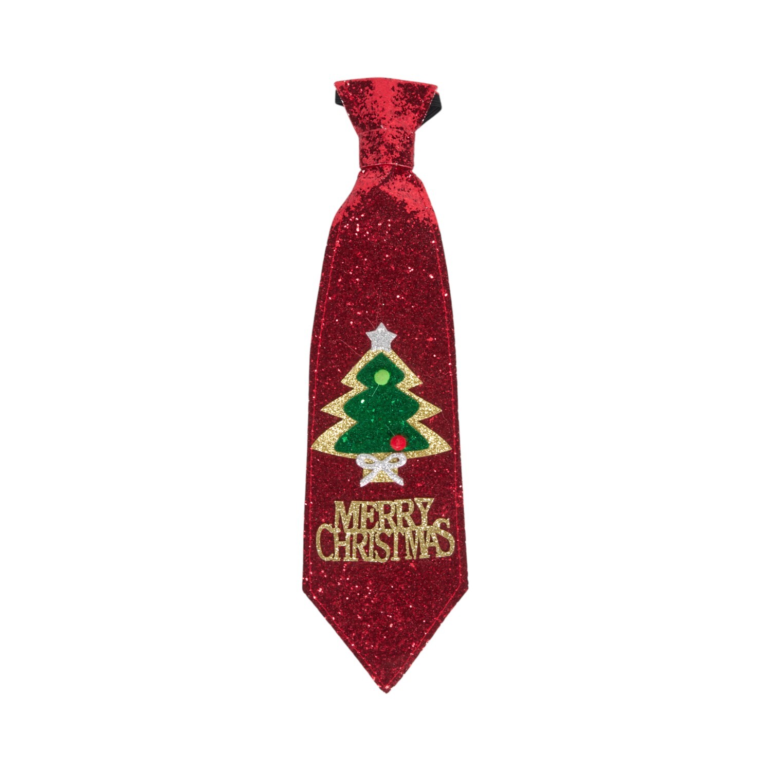 Fun Christmas Tie Red Image 1