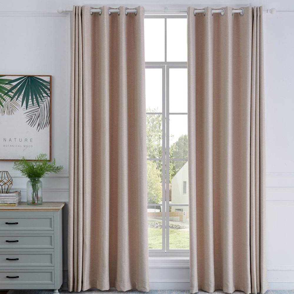 Homemaker 110-300cm Extendable White Curtain Round Pole Image 6