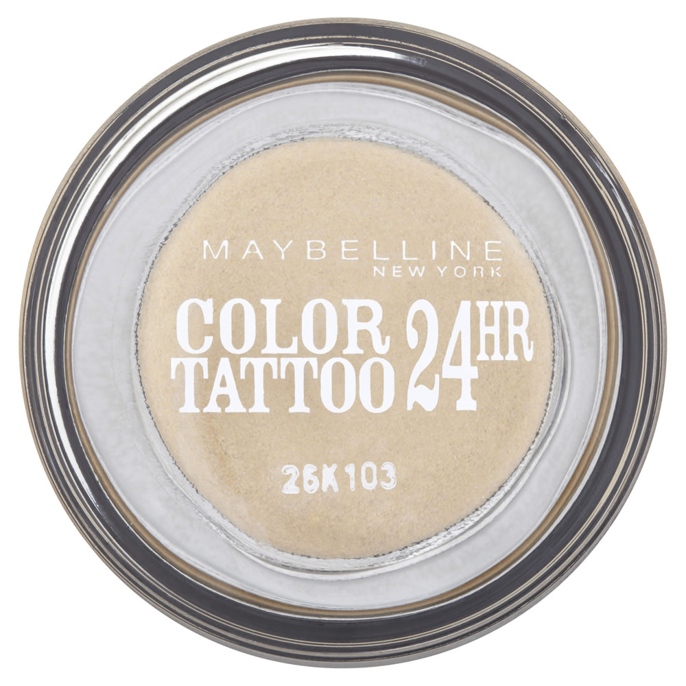 Maybelline Colour Tattoo 24hr Cream Eyeshadow Eternal Gold 05 Image