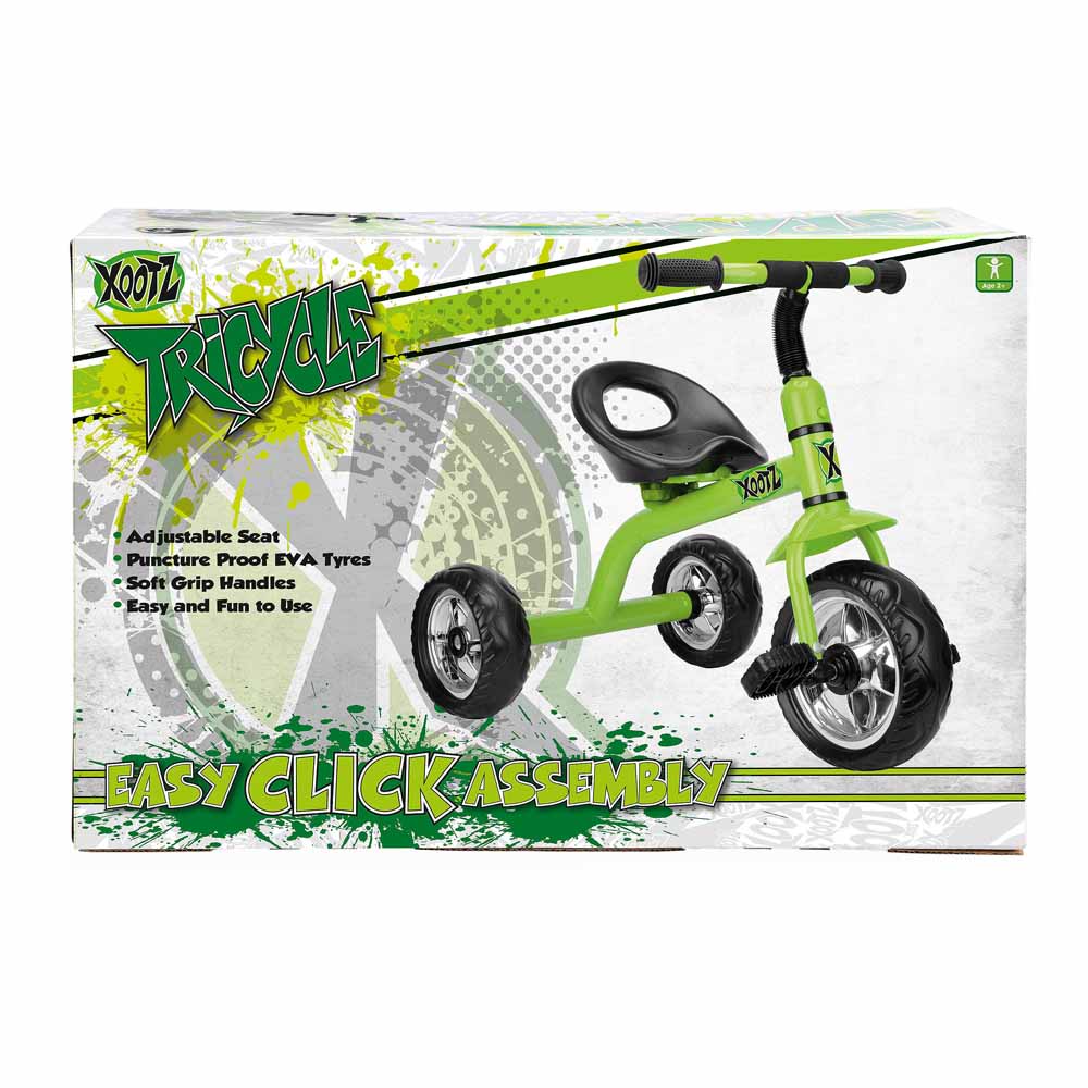 Xootz Green Tricycle Image 3
