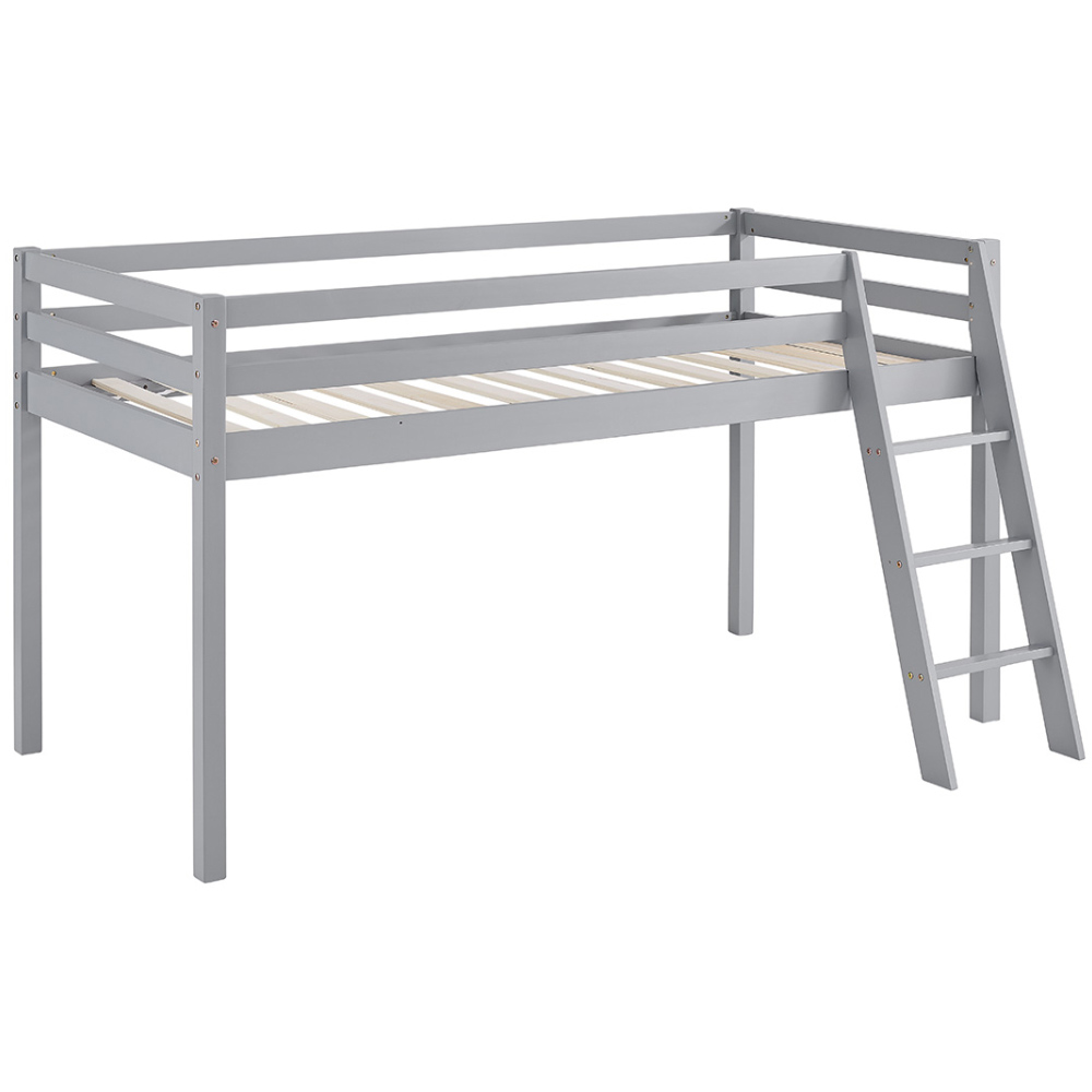 Home Detail Albany Single Grey Wooden Mid Sleeper Image 2