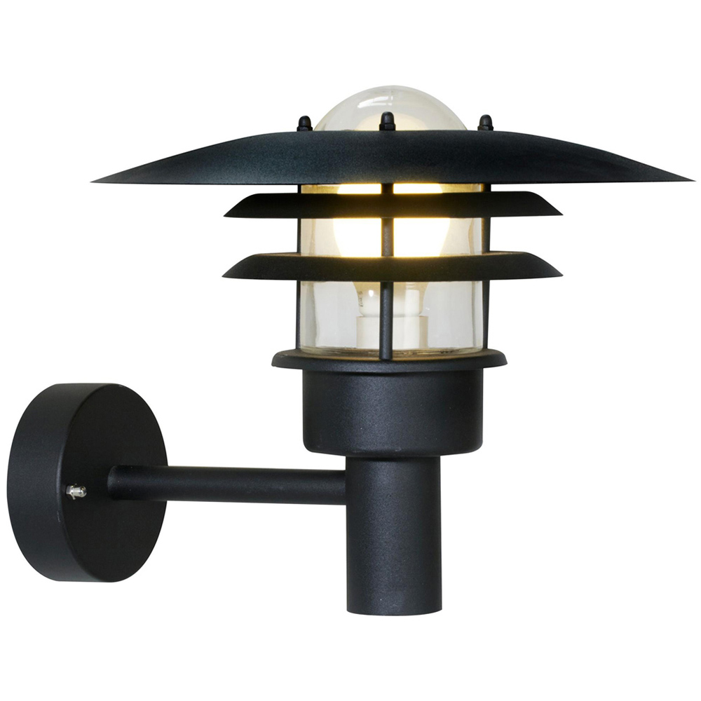 Nordlux Lonstrup 32 Black Outdoor Wall Light Image 1