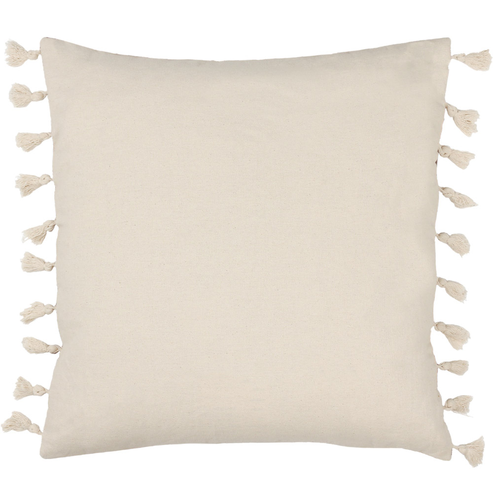 furn. Kalai Geometric Tufted Cinnamon Cushion Image 3