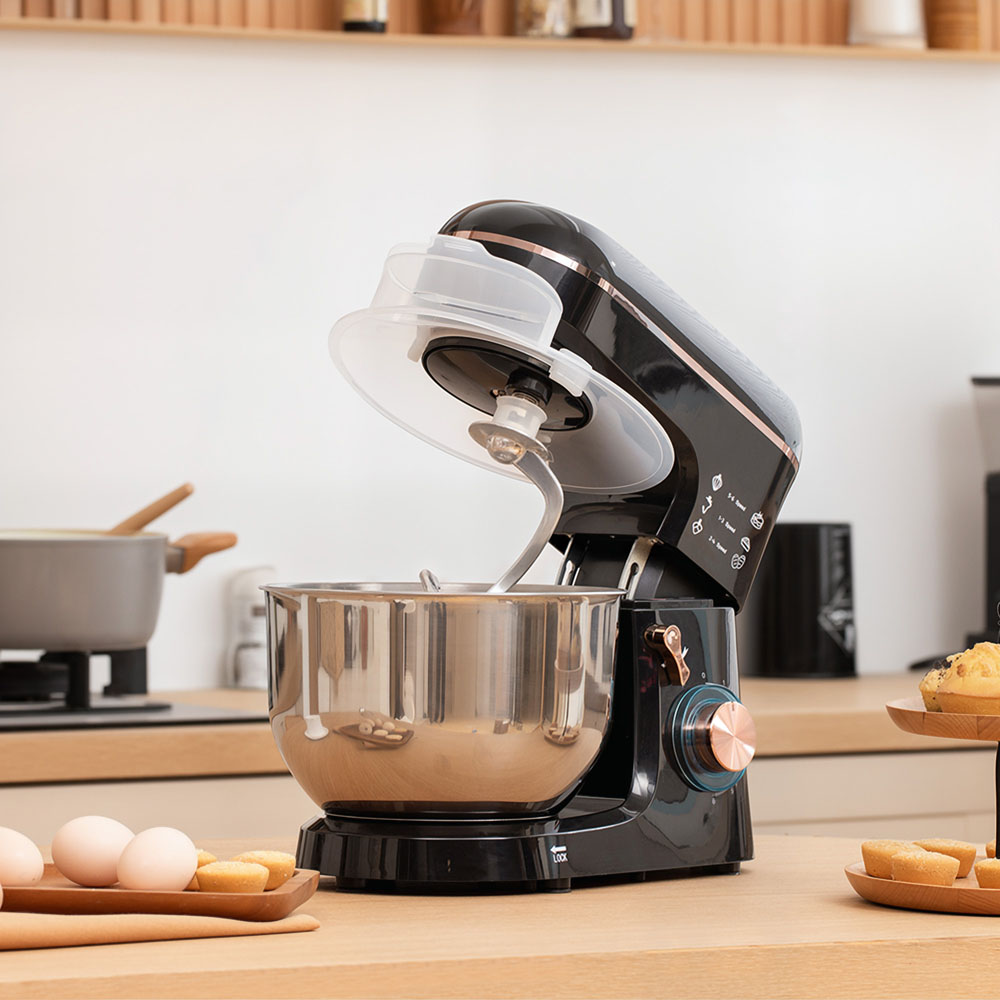 HOMCOM 800-251V70BK Black 5L Electric Stand Mixer 1400W Image 2
