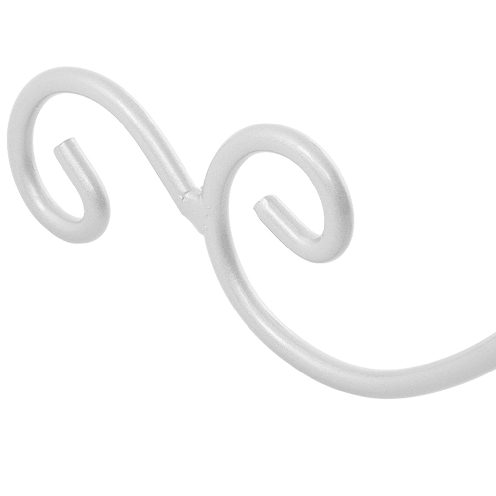 Living and Home White Display Stand Christmas Decoration with Star Top 6ft Image 3