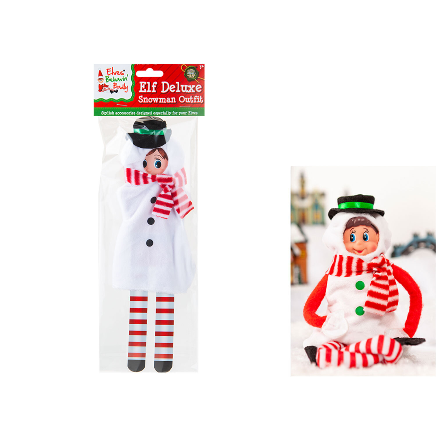 Elf Snowman Outfit Image