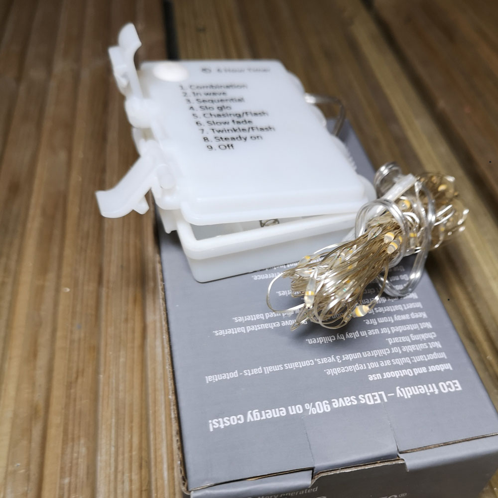 Premier 50 Cool White LED Multifunction Pin Wire Light 2.5m Image 6