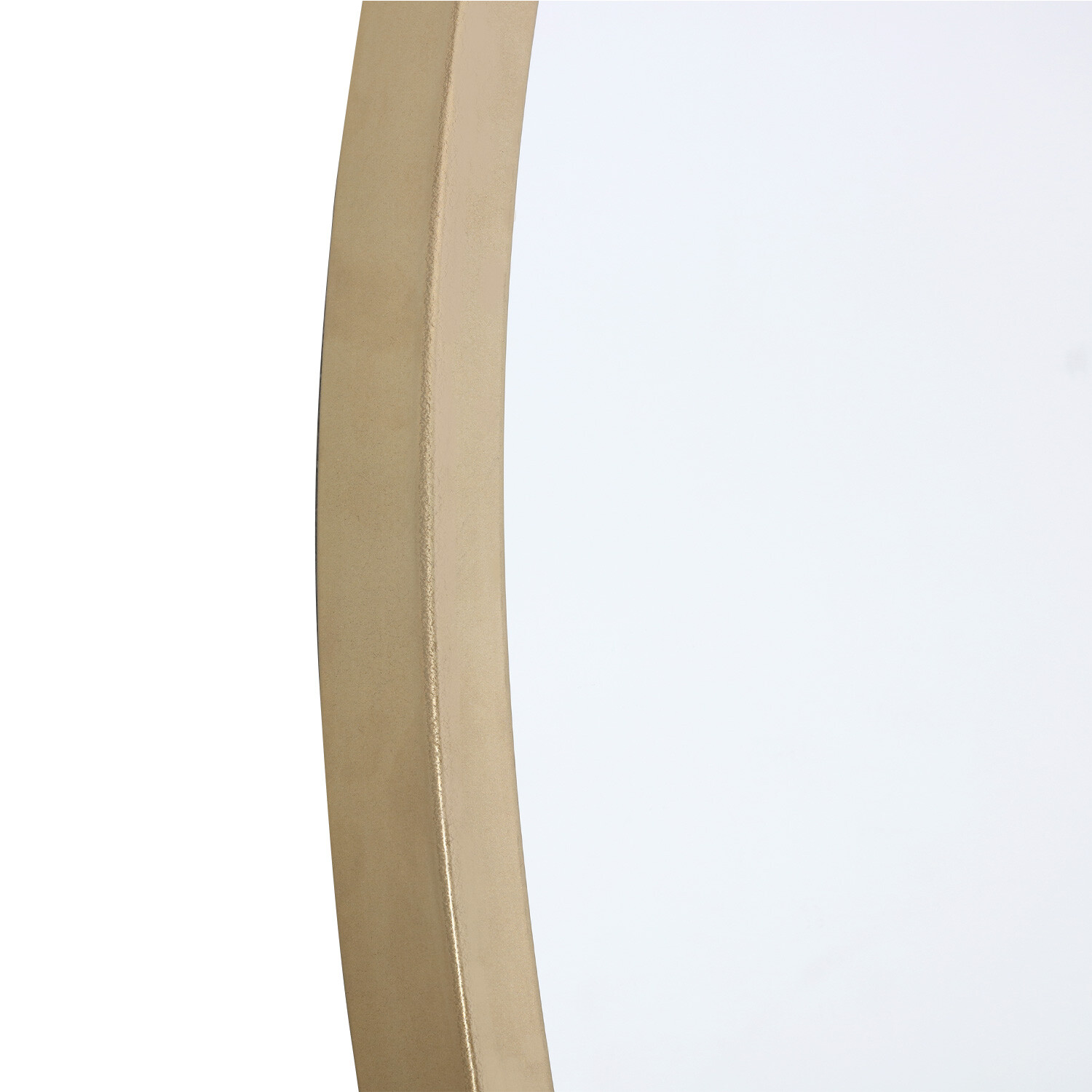 Gold Wide Metal Arch Mirror 180 x 110cm Image 3