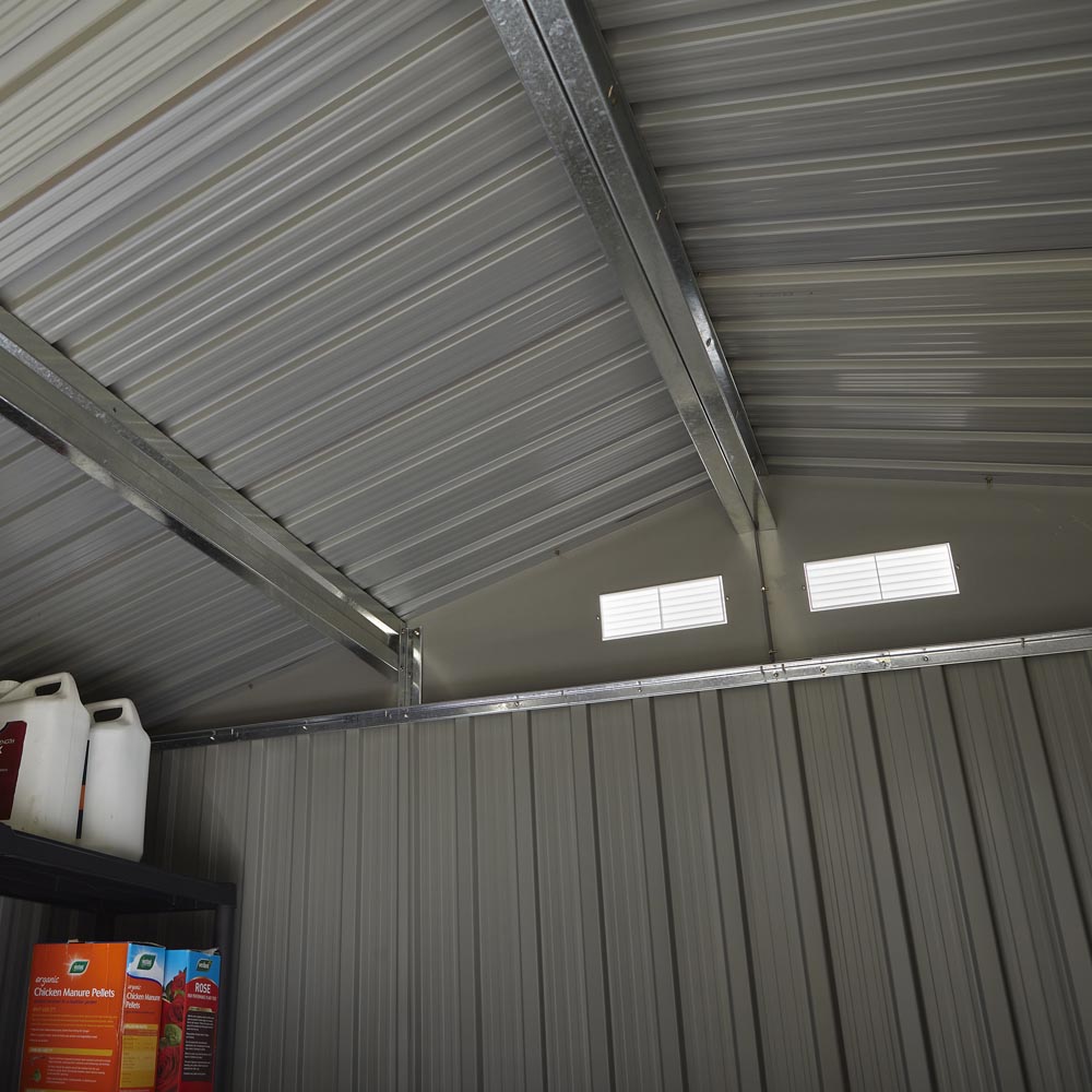 Trentvale 8X6 Metal Apex Shed Image 8