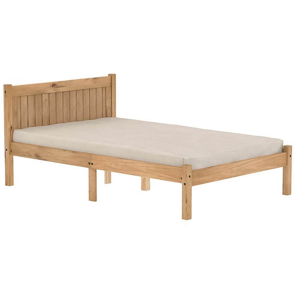 Rio Double Brown Bed Image 6