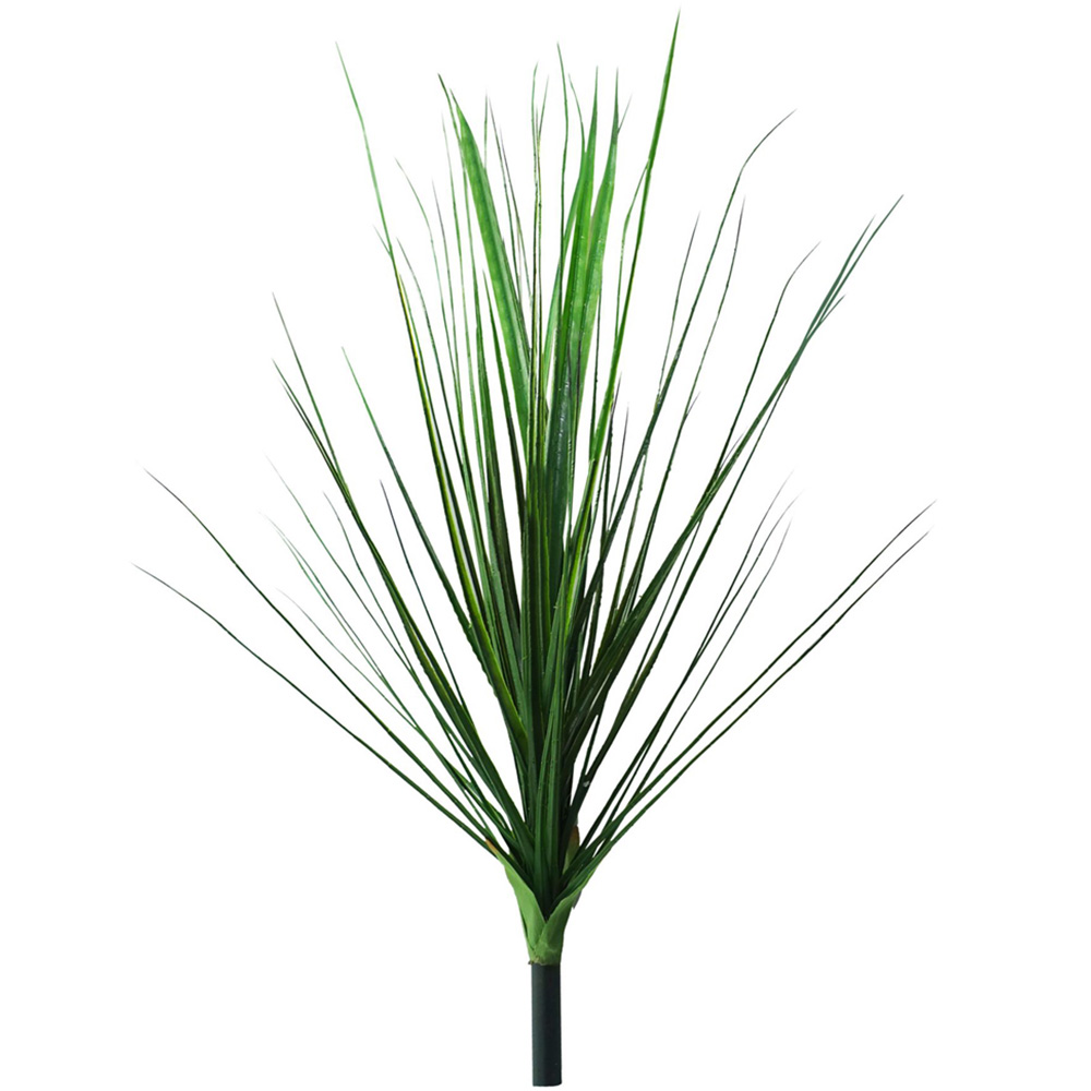 Leaf Green Onion Grass Stem Artificial Plant Pot 2.9ft Image 1