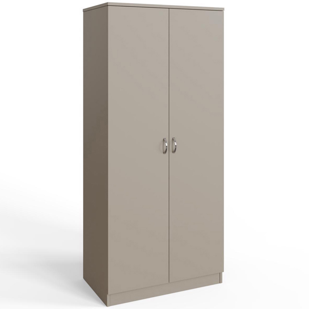 FWStyle Promo 2 Door Putty Wardrobe Image 2