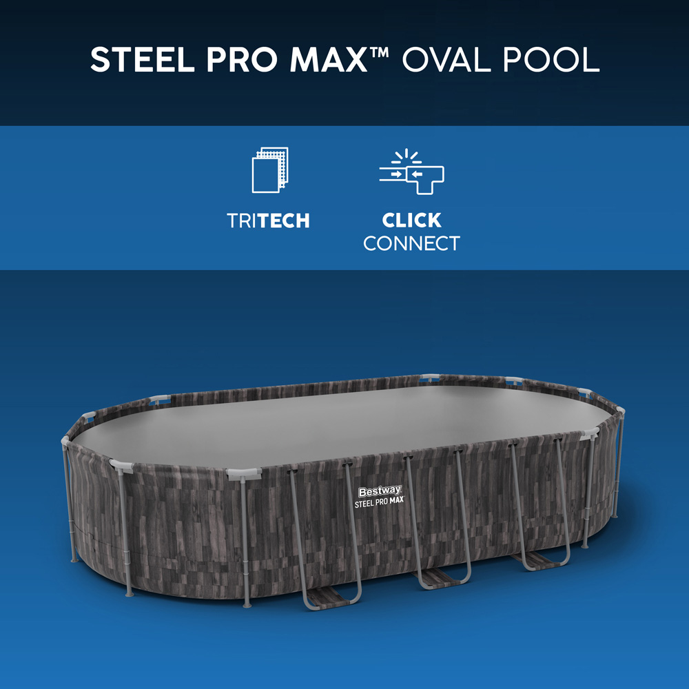 Bestway Steel Pro Max Oval Pool Set 20 x 12ft x 48 inch Image 6