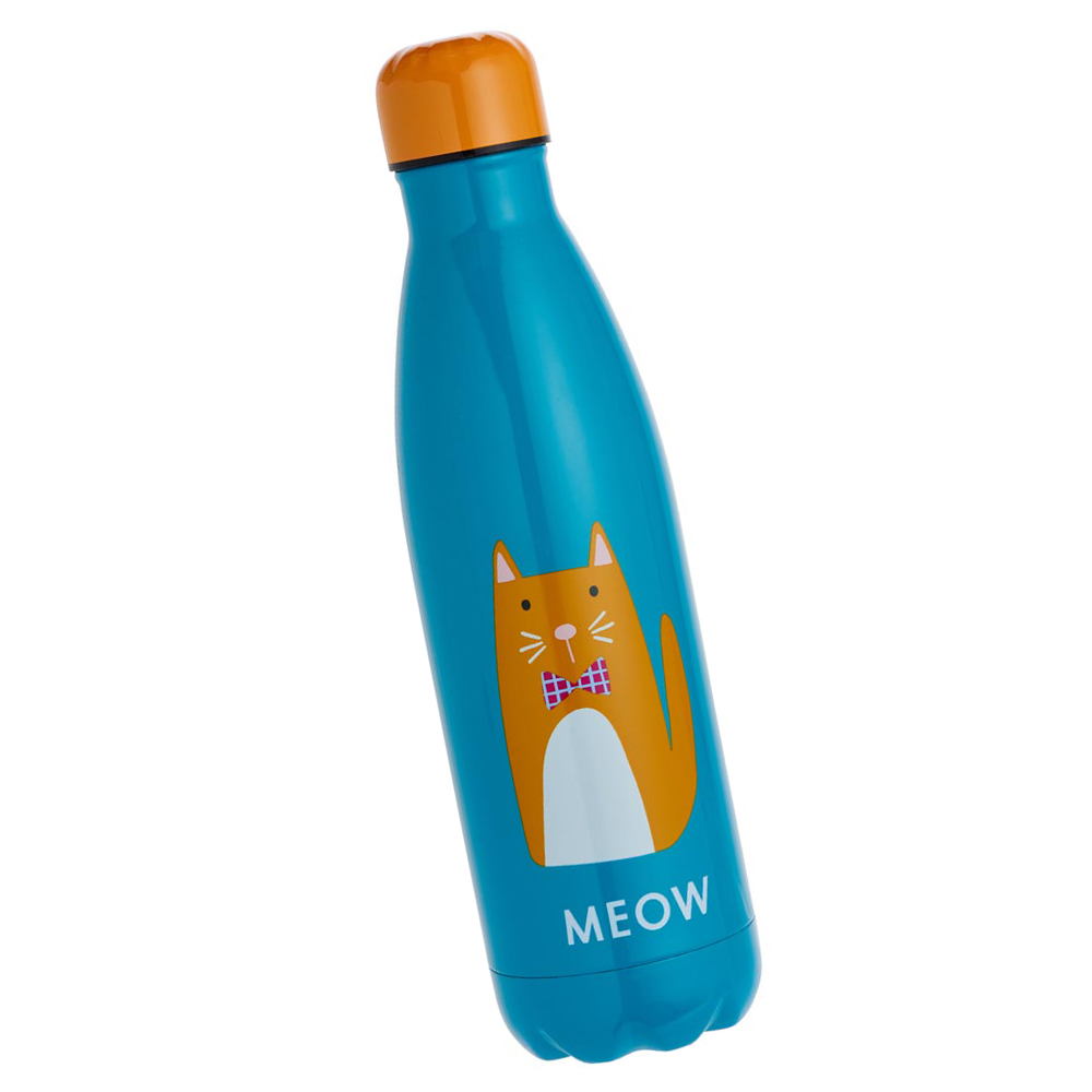 Wilko Cat Double Wall Bottle Image 6