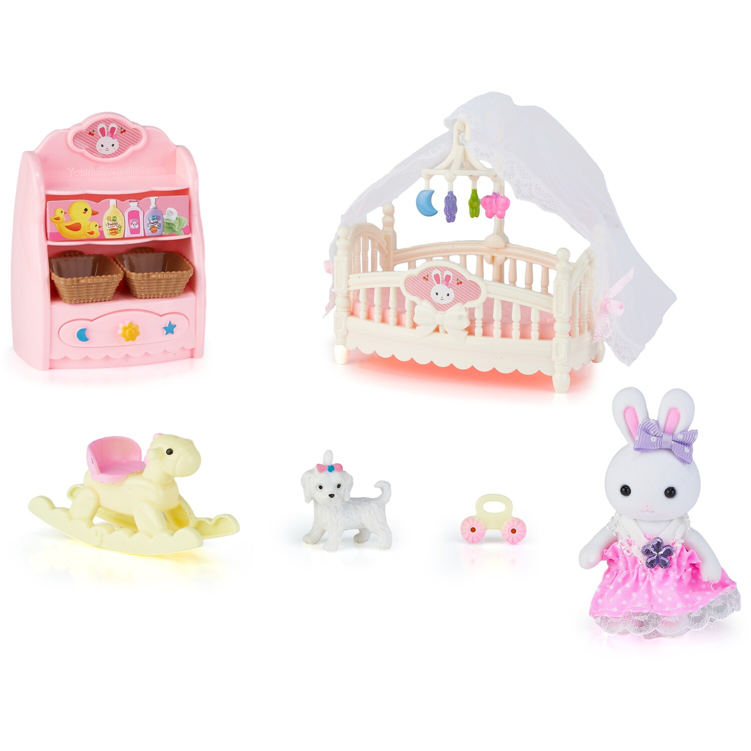 Dreamy Bunnies Home Life Playset Image 5