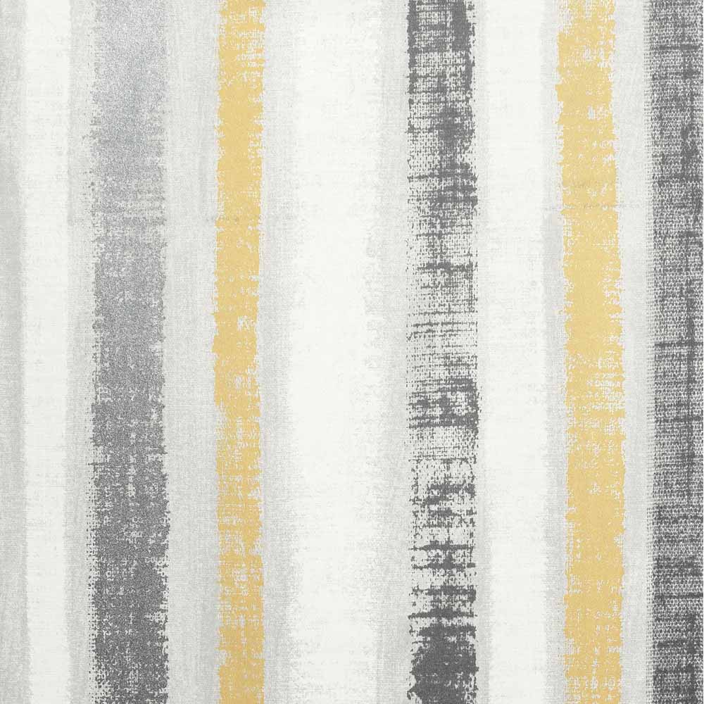 Arthouse Peel & Stick Painted Stripe Ochre/Grey Wallpaper Image 1