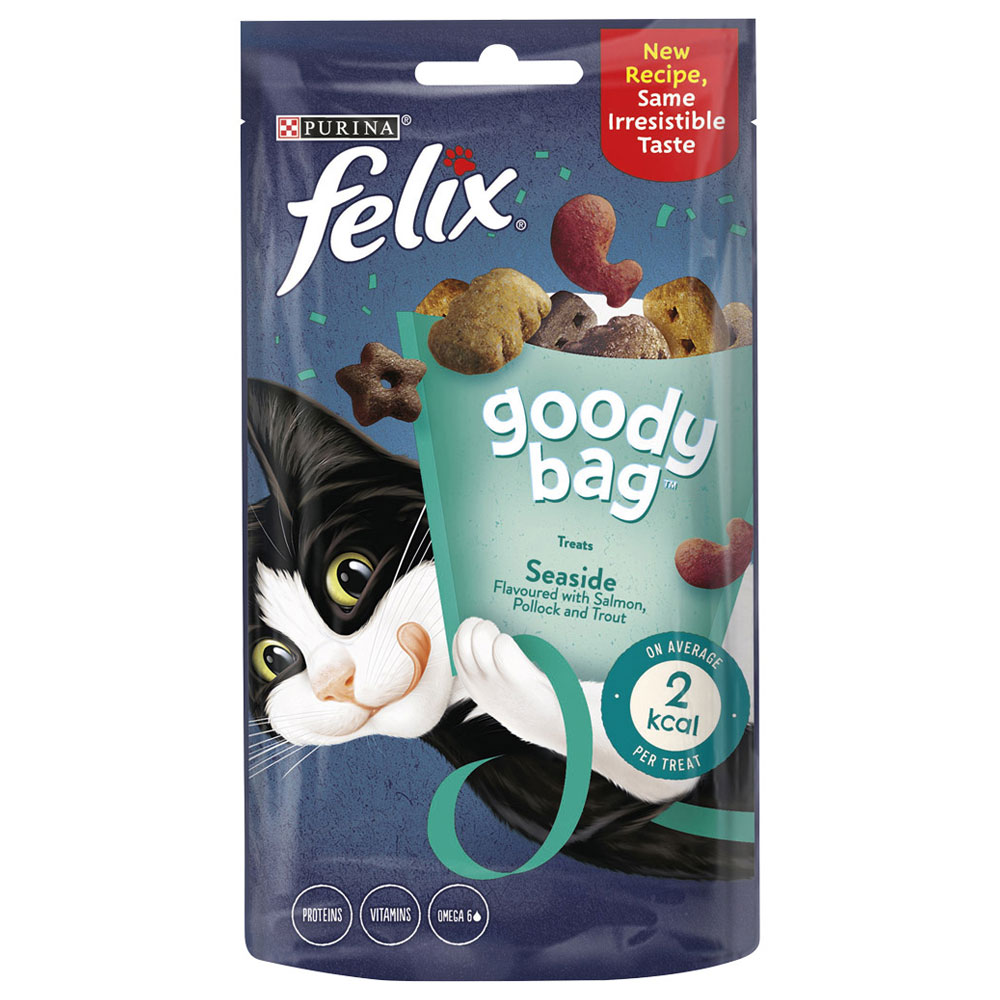 Felix 60g Seaside Goody Bag Cat Treats   Image 1
