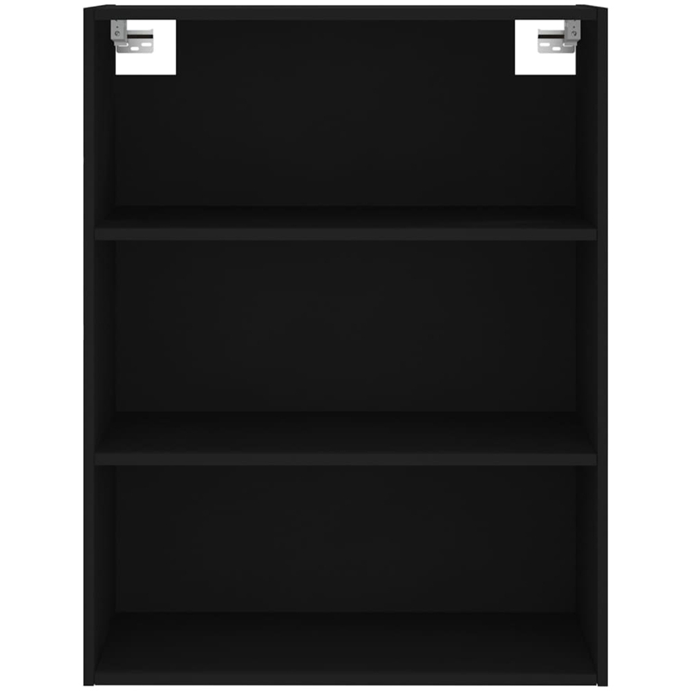 vidaXL 6 Shelf Black Highboard Image 7