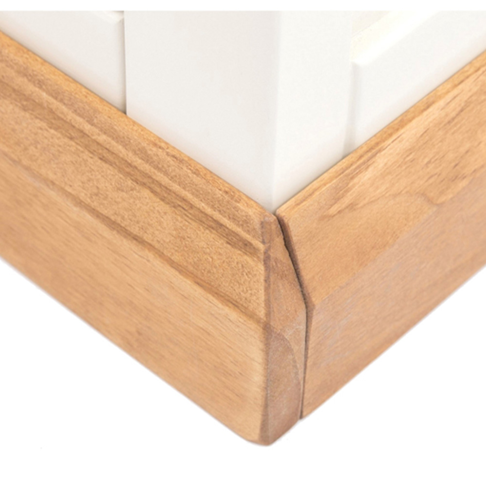 Trevi 5 Shelf Off White Bookcase Image 6