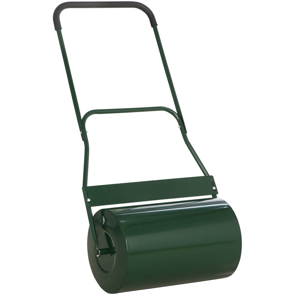 Outsunny Green Collapsible Lawn Roller 40l Image 1