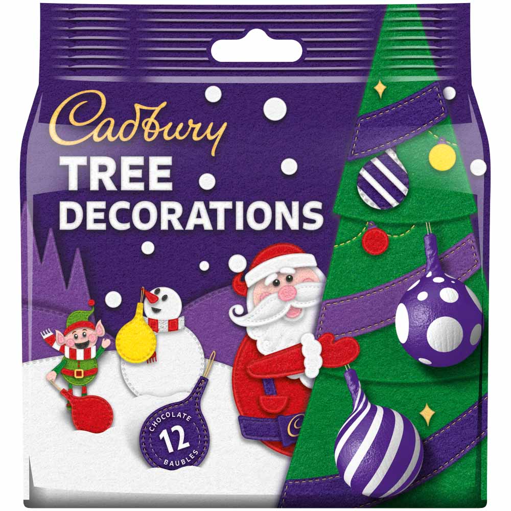 Cadbury Tree Decorations Bag 72g Image 1