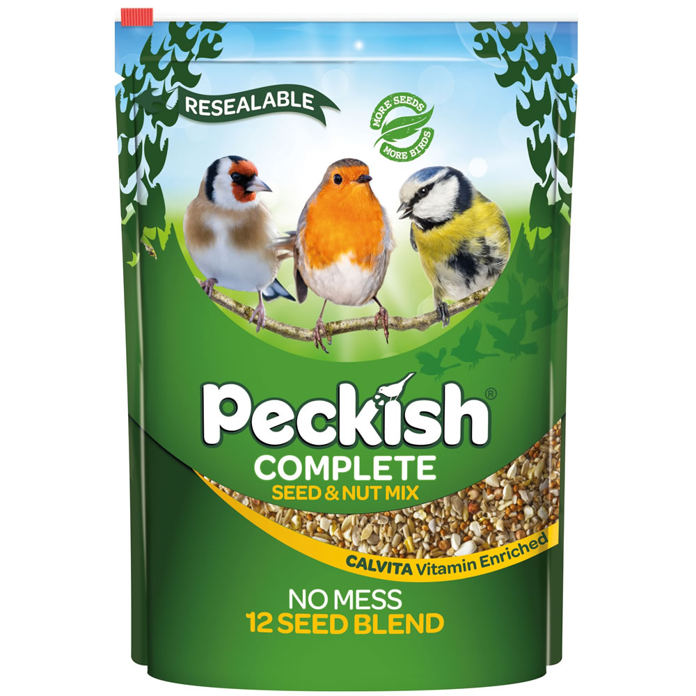 Peckish Wild Bird Complete Seed and Nut Mix 1kg  - wilko